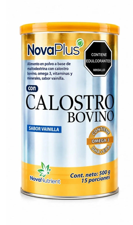 NovaPlus Calostro Bovino con Omega 3 - Sabor Vainilla